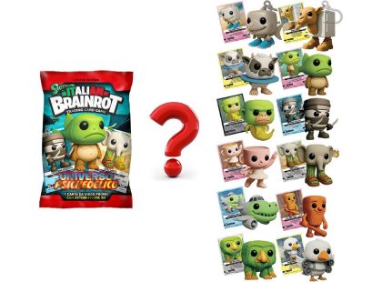 ITALIAN BRAINROT BRAINROT PŘÍVĚŠEK NA KLÍČE + SPECIALNÍ KARTA