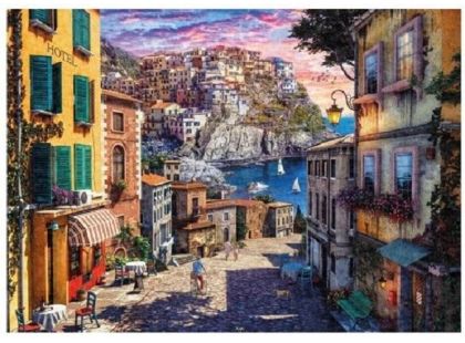 Dino Italské pobřeží 1000 Puzzle FSC