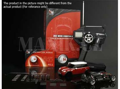 iWaver Mini Cooper S s pruhy red