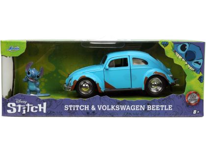 Jada Lilo & Stitch auto 1959 VW Beetle 1:32 a figurka Stitch, DP6