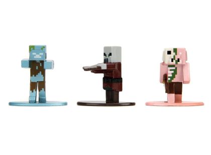 Jada Minecraft Kovové sběratelské nanofigurky 18 ks, Wave 12 Jada Minecraft Kovové sběratelské nanofigurky 18 ks, Wave 12