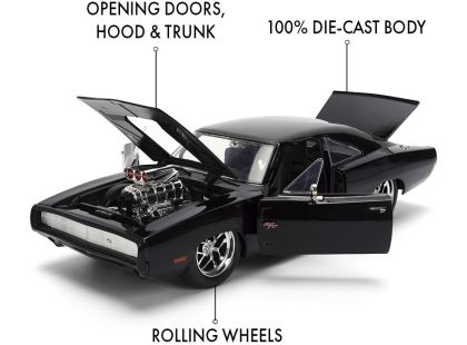 Jada Rychle a zběsile auto 1970 Dodge Charger 1:24