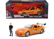 Jada Rychle a zběsile auto 1995 Toyota Supra 1:24 + figurka Brian OConner