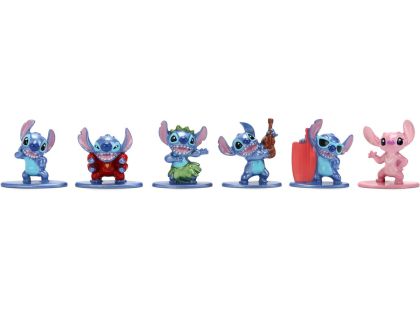 Jada Stitch Kovové sběratelské nanofigurky 1,65 palce sada 6 ks Jada Stitch Kovové sběratelské nanofigurky 1,65 palce sada 6 ks