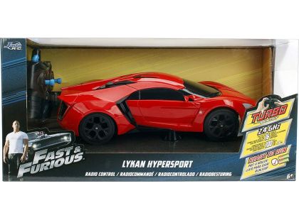 Jada Toys Rychle a zběsile RC auto Lykan Hypersport 1:16