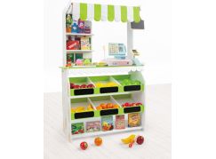 J'ADORE Hrací set obchod - potraviny dřevěný