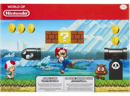 Jakks Sada 5 figurek Super Mario 6 cm