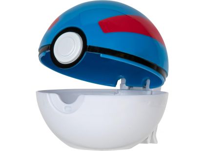 Jazwares Pokémon Clip and Go Poké Ball s páskem Squirtle