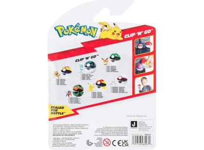 Jazwares Pokémon Clip N Go Poké Ball Abra a Level Ball