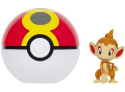 Jazwares Pokémon Clip N Go Poké Ball Chimchar a Repeat Ball
