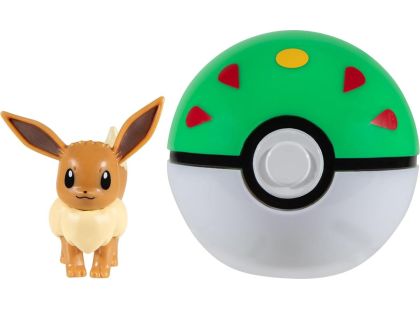 Jazwares Pokémon Clip N Go Poké Ball Eevee a Friend Ball