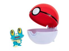 Jazwares Pokémon Clip N Go Poké Ball Froakie + Poké Ball