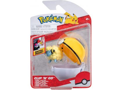 Jazwares Pokémon Clip N Go Poké Ball Mareep