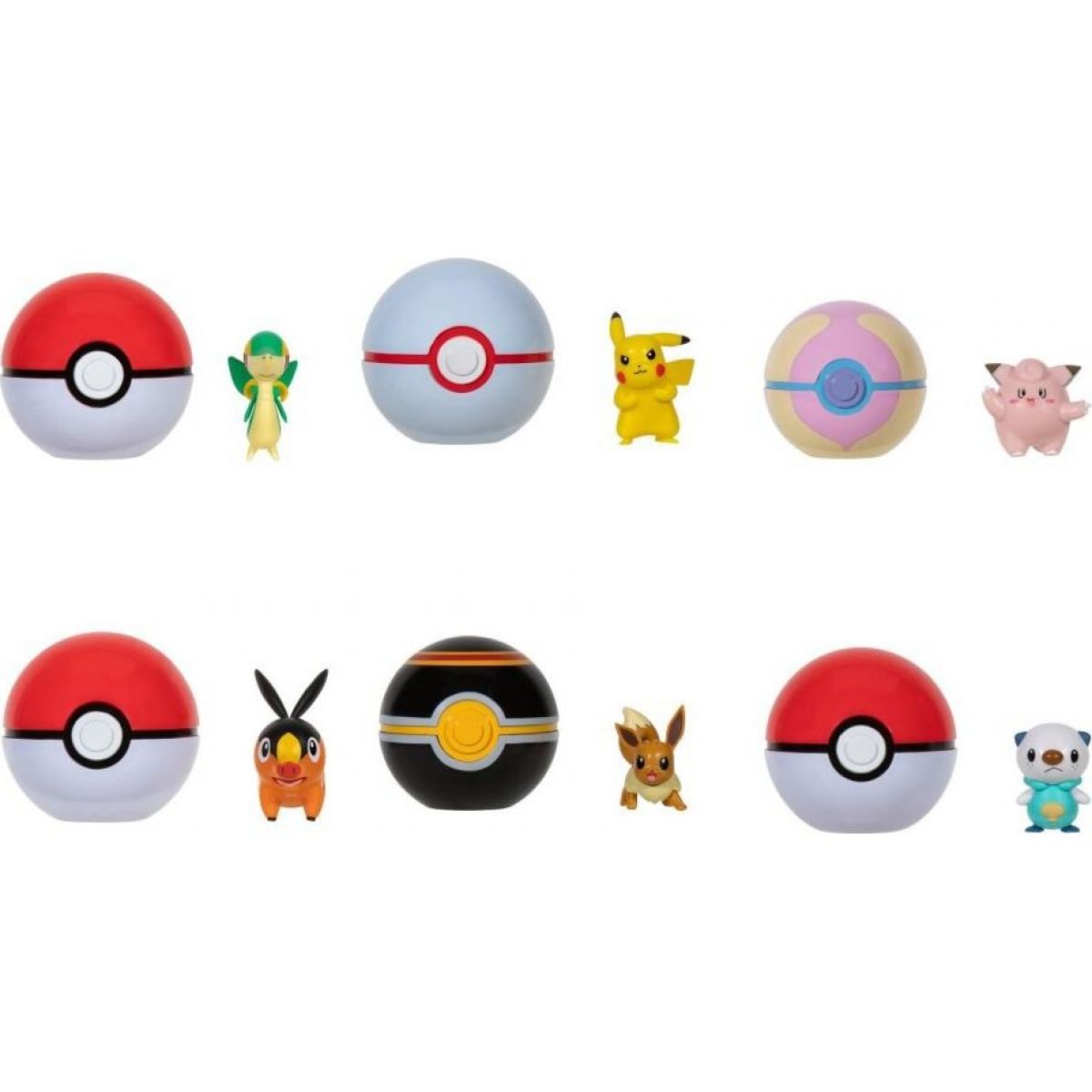 PKW - Clip 'N' Go (Bulbasaur #1 com Poké Ball) W18