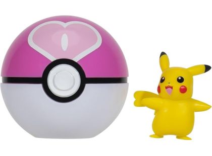 Jazwares Pokémon Clip N Go Poké Ball Pikachu a Love Ball