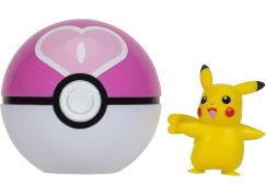 Jazwares Pokémon Clip N Go Poké Ball Pikachu a Love Ball