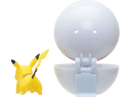Jazwares Pokémon Clip N Go Poké Ball Pikachu a Premier Ball