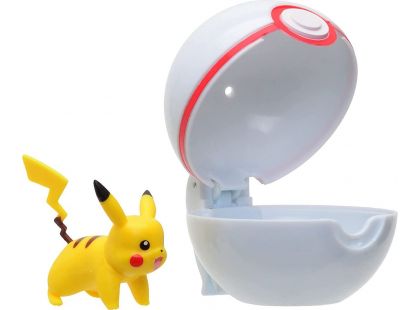 Jazwares Pokémon Clip N Go Poké Ball Pikachu a Premier Ball