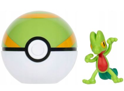 Jazwares Pokémon Clip N Go Poké Ball Treecko a Nest Ball