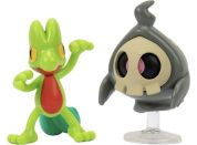 Jazwares Pokémon figurky Duskull + Treecko - Poškozený obal