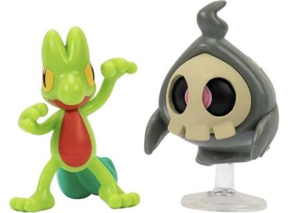 Jazwares Pokémon figurky Duskull + Treecko - Poškozený obal