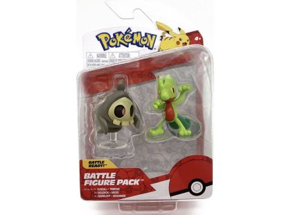 Jazwares Pokémon figurky Duskull + Treecko - Poškozený obal