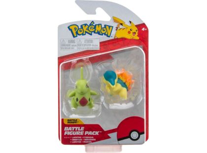 Jazwares Pokémon figurky Larvitar a Cyndaquil