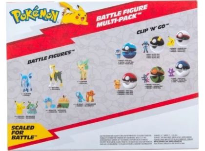 Jazwares Pokémon figurky Multipack 6-Pack 6877