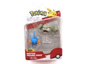 Jazwares Pokémon figurky Munkip + Geodude - Poškozený obal