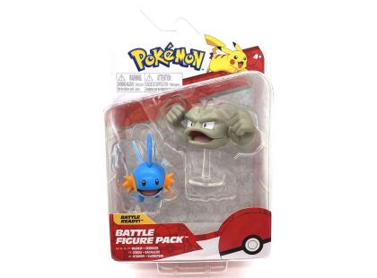 Jazwares Pokémon figurky Munkip + Geodude