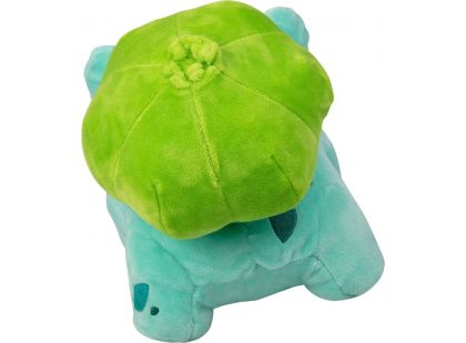 Jazwares Pokémon plyšový 20 cm IV Bulbasaur otevřené oči