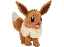 Jazwares Pokémon plyšový 20 cm IV Eevee s úsměvem