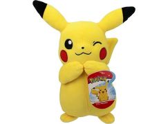 Jazwares Pokémon plyšový 20 cm IV Pikachu mrkající