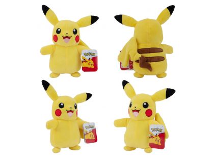 Jazwares Pokémon plyšový 20 cm IV Pikachu Smile