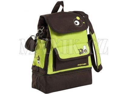 Jídelní taška/batoh Free Hand CHOCO/GREEN Babymoov 043506