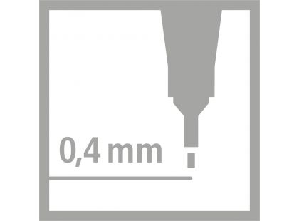 Jemný liner STABILO point 88 20 ks v penálu z pratelného papíru