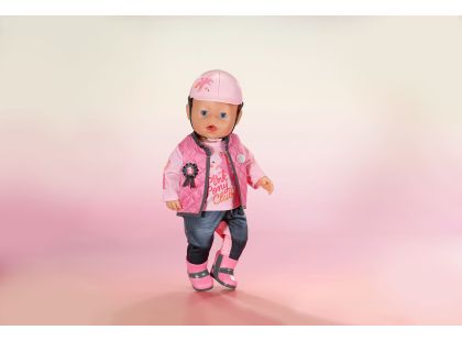 BABY born Jezdecká souprava růžová 43 cm