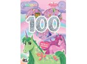 Jiri Models 100 metalických samolepek s omalovánkovými listy Jednorožci