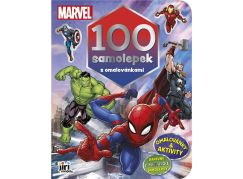 Jiri Models 100 samolepek s omalovánkami Marvel