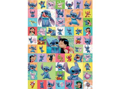 Jiri Models 100 samolepek s omalovánkovými listy Lilo a Stitch