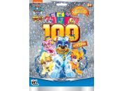 JIRI MODELS 100 samolepek s omalovánkovými listy Tlapková patrola