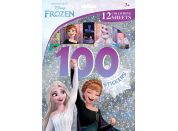 JIRI MODELS a.s. 100 samolepek s omalovánkovými listy Ledové království