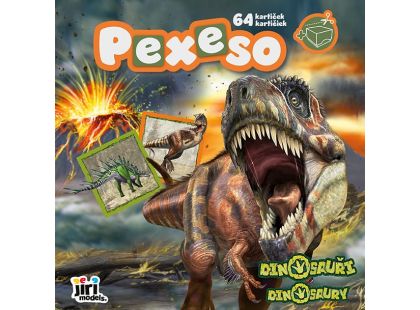 JIRI MODELS a.s. Pexeso v sešitu Dinosauři