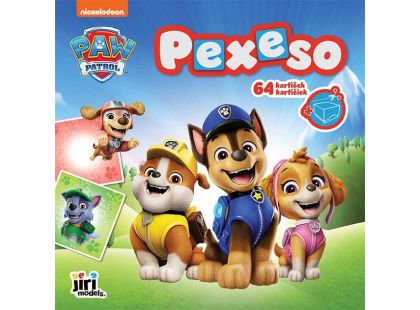 JIRI MODELS a.s. Pexeso v sešitu Tlapková patrola