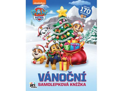 JIRI MODELS a.s. Samolepková knížka vánoční Tlapková Patrola
