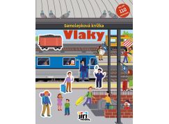 JIRI MODELS a.s. Samolepková knížka Vlaky