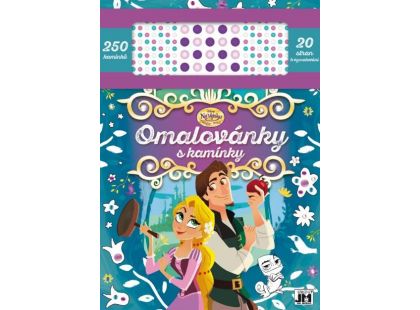 Jiri Models Disney Omalovánky s kamínky Na vlásku