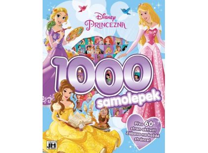 Jiri Models Disney Princess 1000 samolepek s aktivitami Princezny