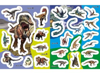 Jiří Models Dolep si svítící samolepky Dinosauři