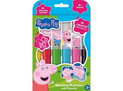 JIRI MODELS Foukací fixy Prasátko Peppa